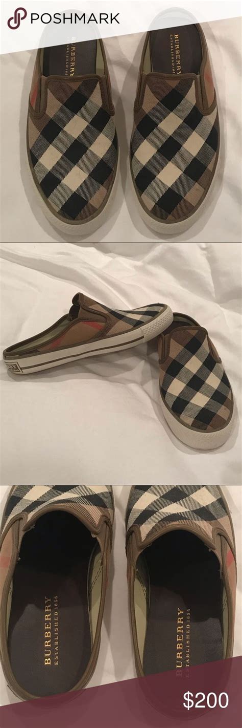 burberry slips|Burberry sandals.